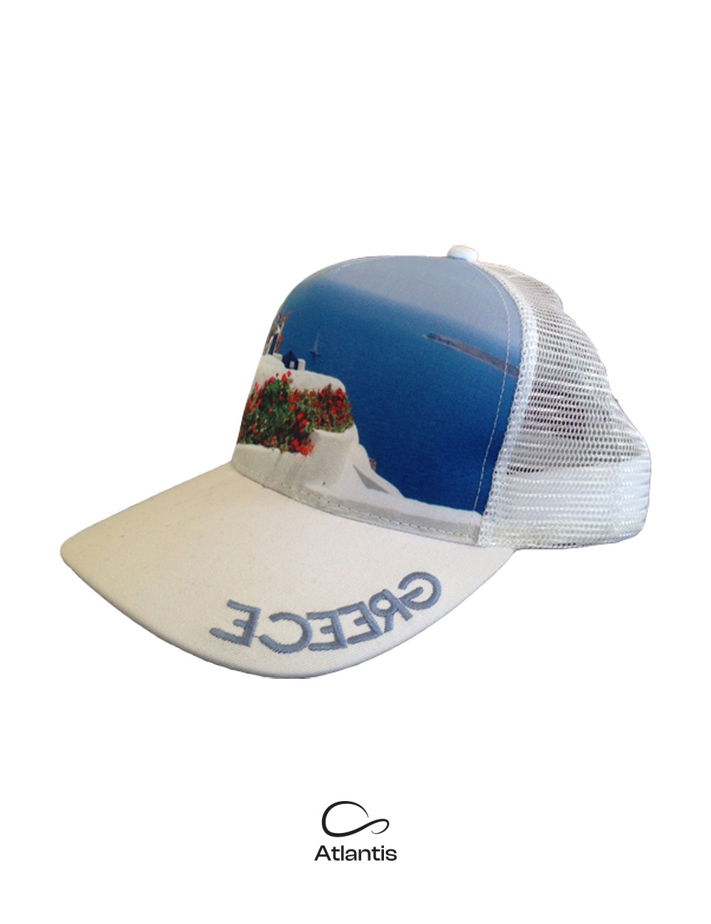 Mesh souvenir cap